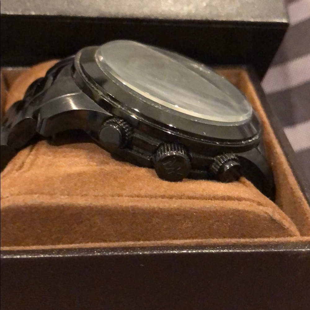 Michael Kors Black Chronograph Watch - Picture 2 of 3